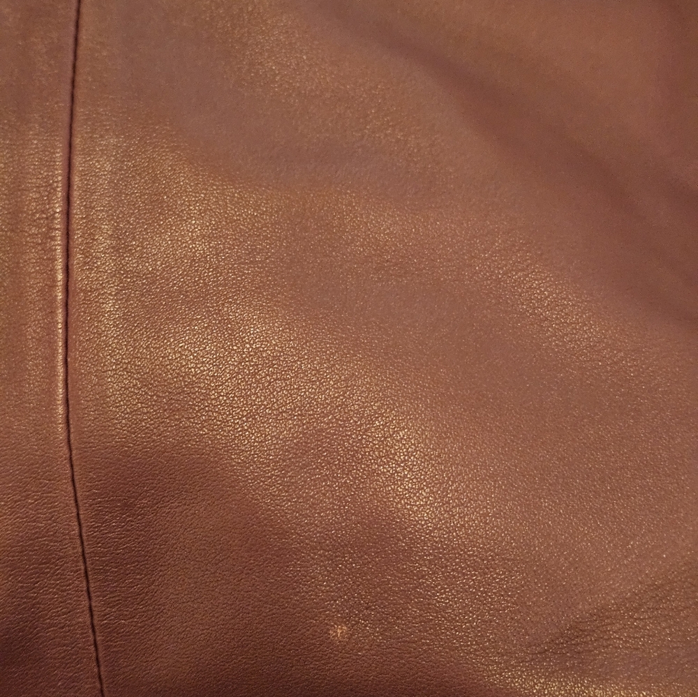 Coach Berry Purple Leather Soho Shoulder Bag w/ Double Handles & Bottom Studs - Picture 15 of 16